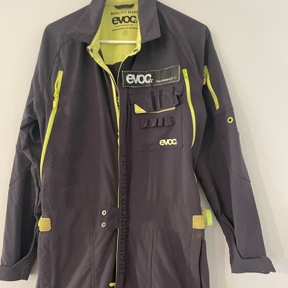 Evoc trail worker suit mountain bike coverall small - Picture 1 of 12
